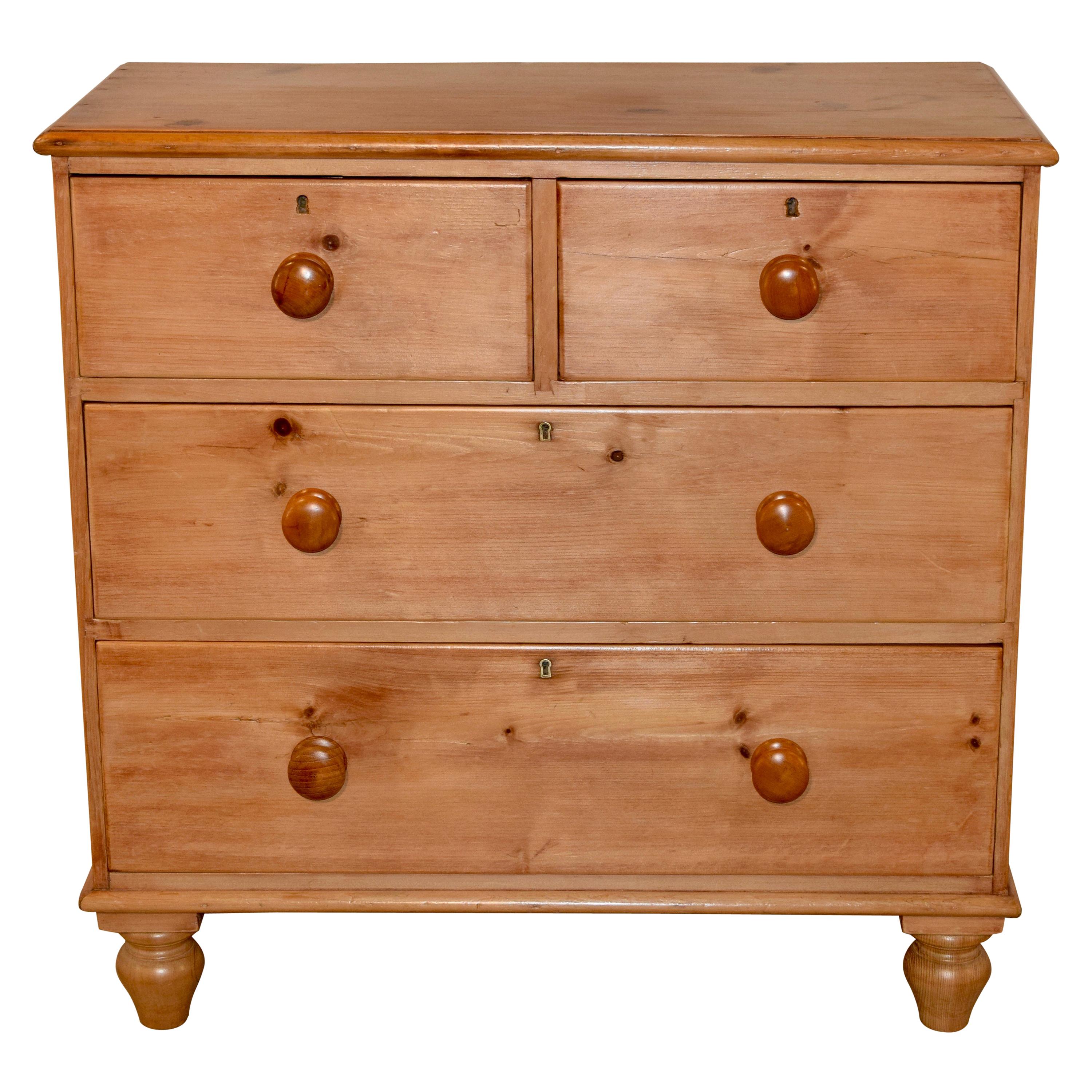 19th Century English Pine Chest