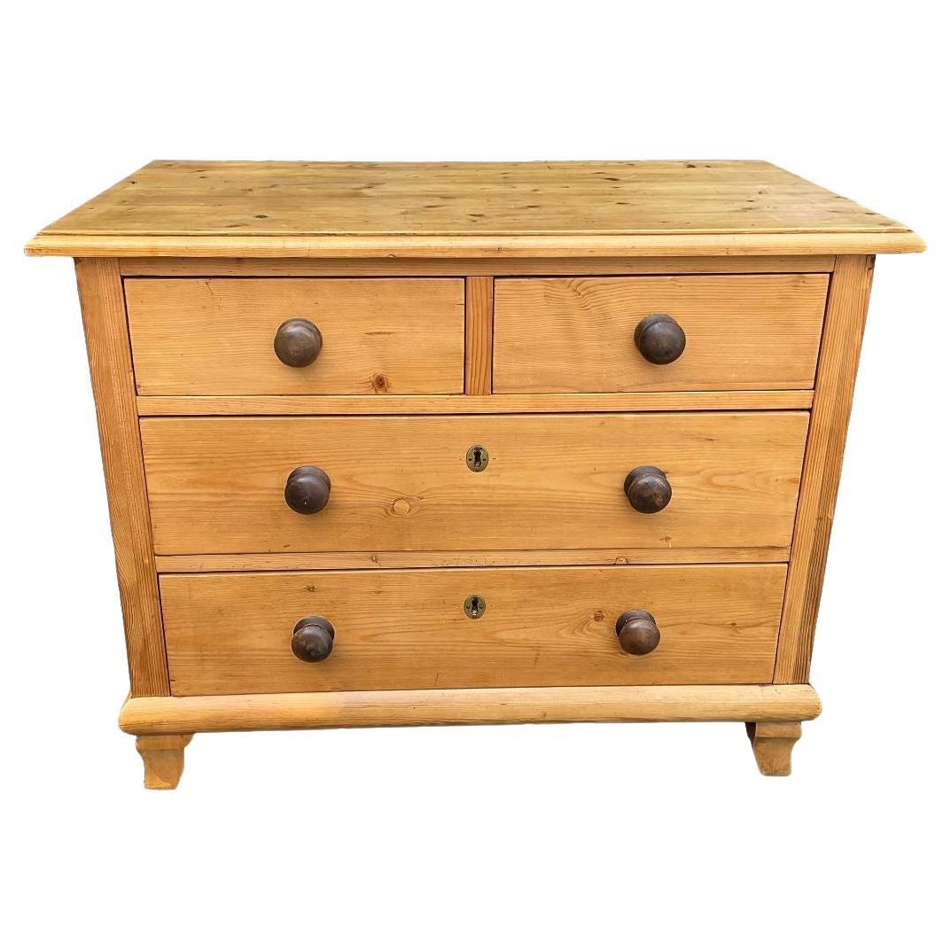 19th Century English Pine Chest