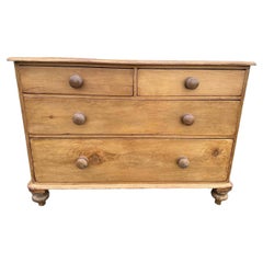 19th Century English Pine Chest