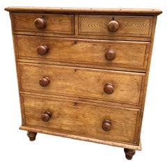 19th Century English Pine Chest