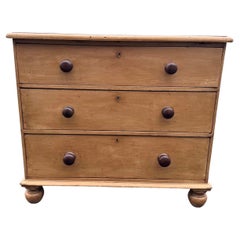 19th Century English Pine Chest