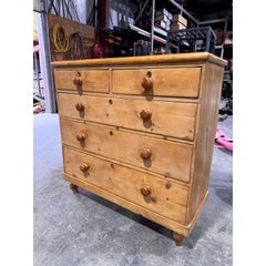 19th Century English Pine Chest of Drawers