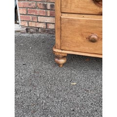 19th Century English Pine Chest of Drawers
