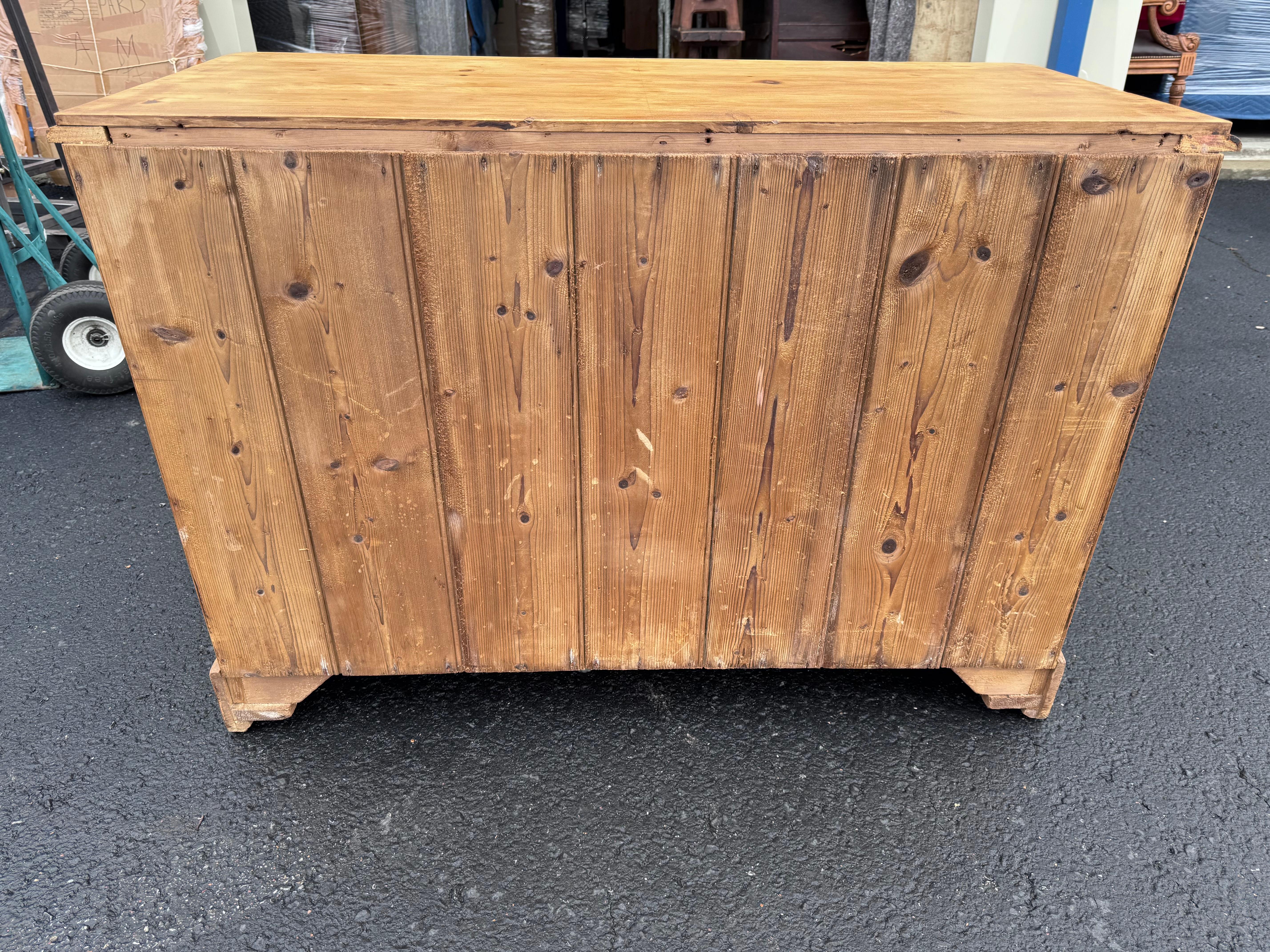 19th Century English Pine Chest of Drawers 2