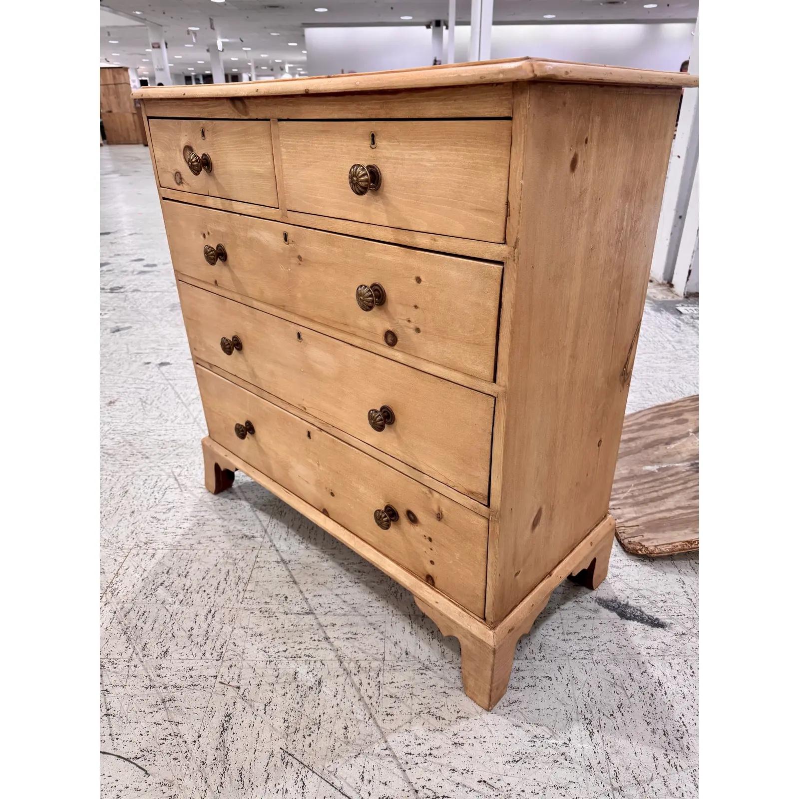 Cassettiera in pino inglese del XIX secolo in vendita 1