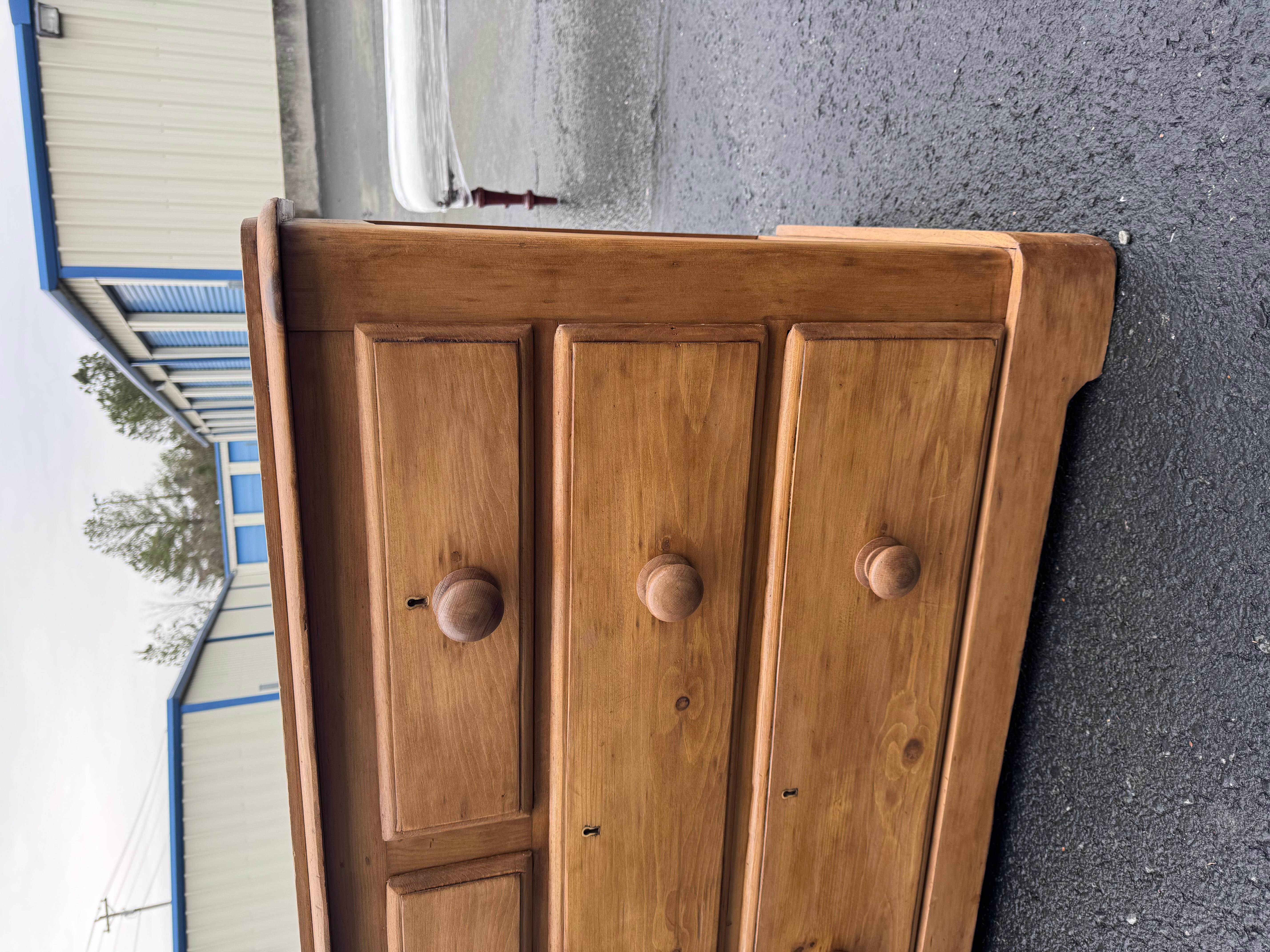 19th Century English Pine Chest of Drawers 4