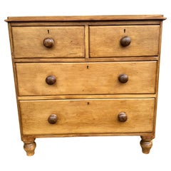 Antique 19th Century English Pine Chest of Drawers