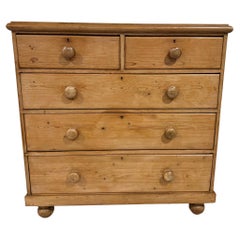 19th Century English Pine Chest of Drawers