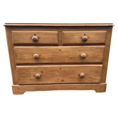 19th Century English Pine Chest of Drawers