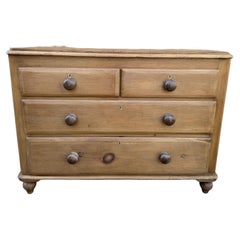 19th Century English Pine Chest of Drawers