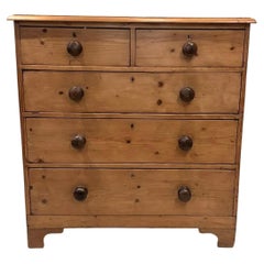 Cassettiera in pino inglese del XIX secolo