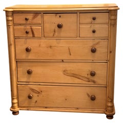 19th Century English Pine Chest of Drawers