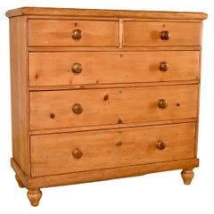 19th Century English Pine Chest of Drawers