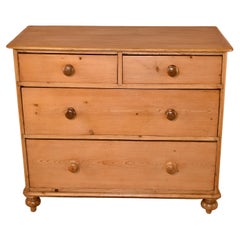 19th Century English Pine Chest of Drawers