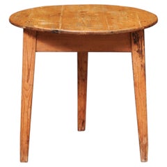 Englischer Kricket-Tisch aus Kiefer des 19.