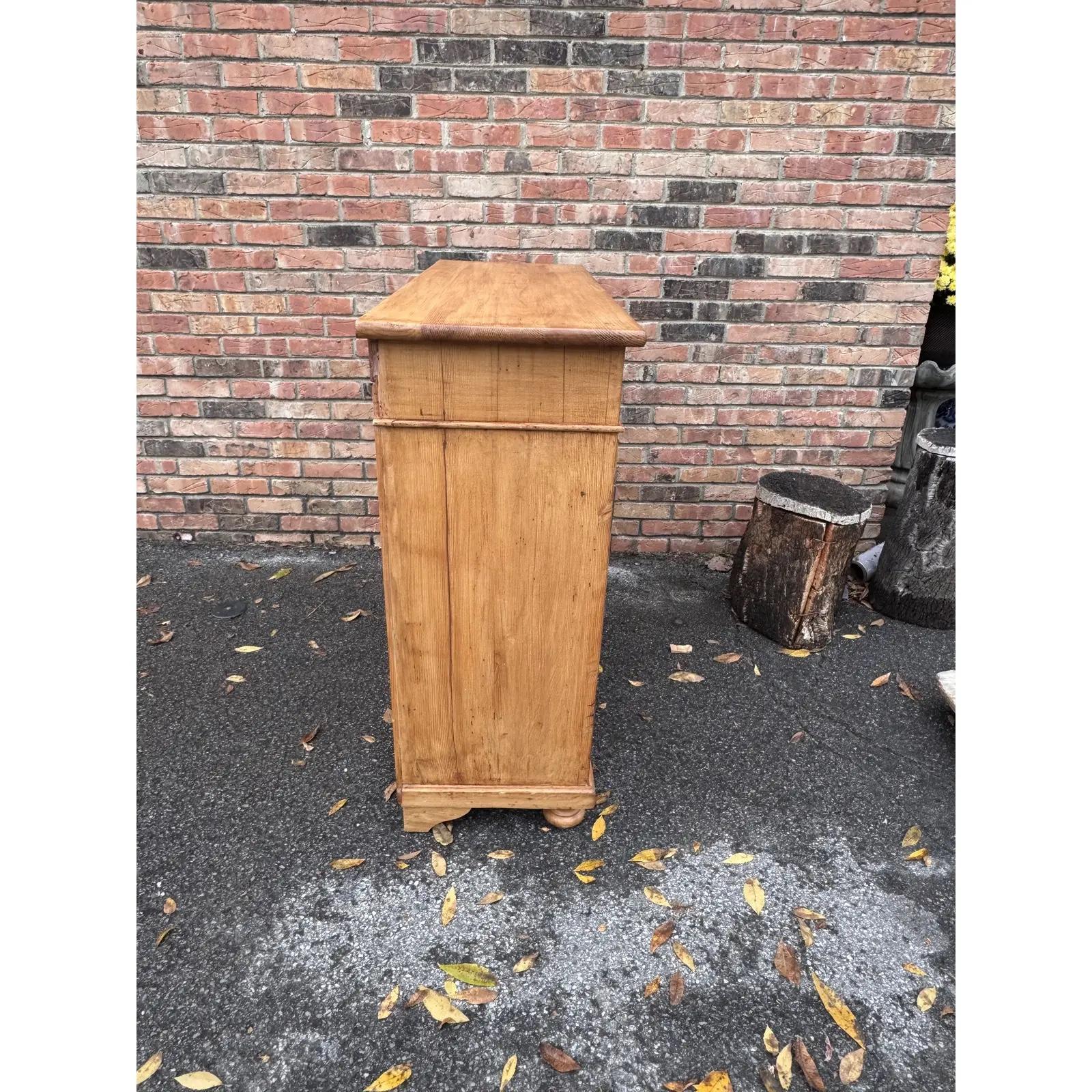 Armadio in pino inglese del XIX secolo in vendita 4