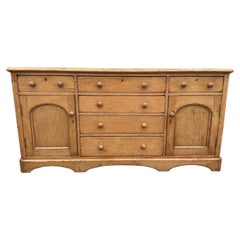 Antique 19th Century English Pine Cupboard