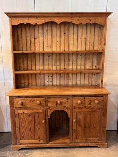 19th Century English Pine Dresser
