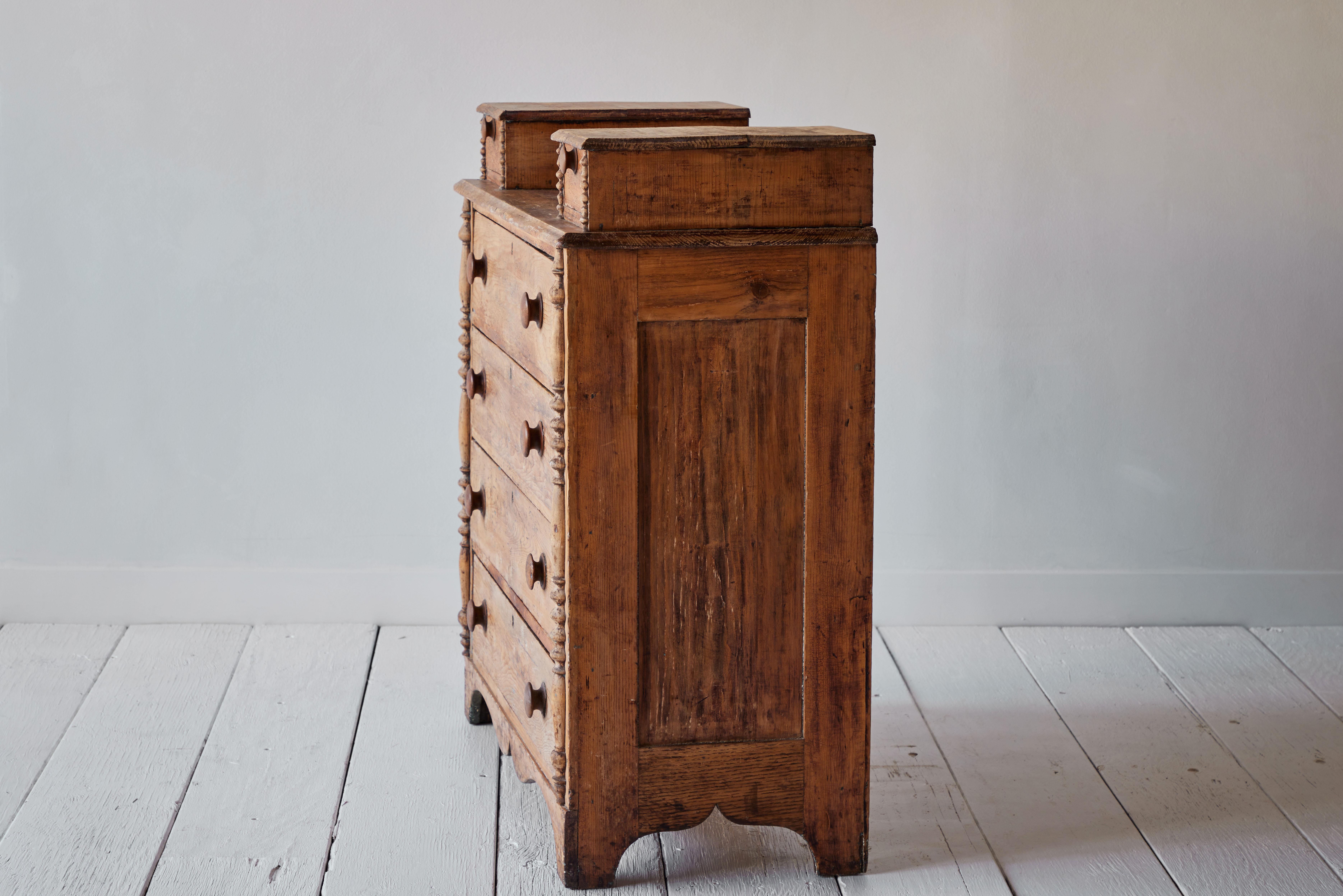 Wood 19th Century English Pine Dresser