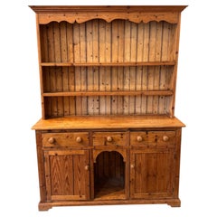 19th Century English Pine Dresser