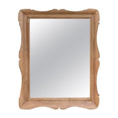 19th Century English Pine Mirror