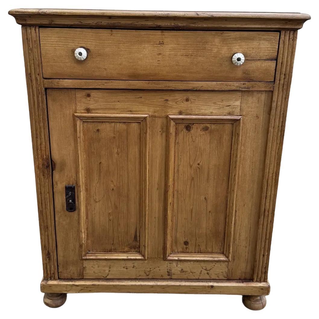 19th Century English Pine Side Table