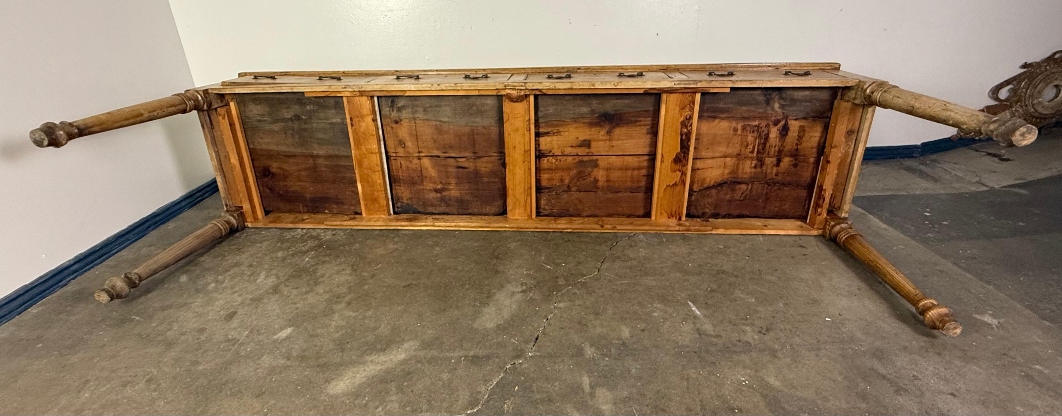 19th-century English Pine Sideboard For Sale 14