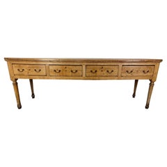 19th-century English Pine Sideboard