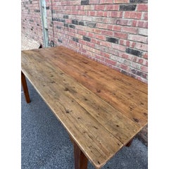 19th Century English Pine Table