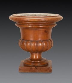 Rafraîchisseur à vin/jardinière en pin anglais du 19e siècle