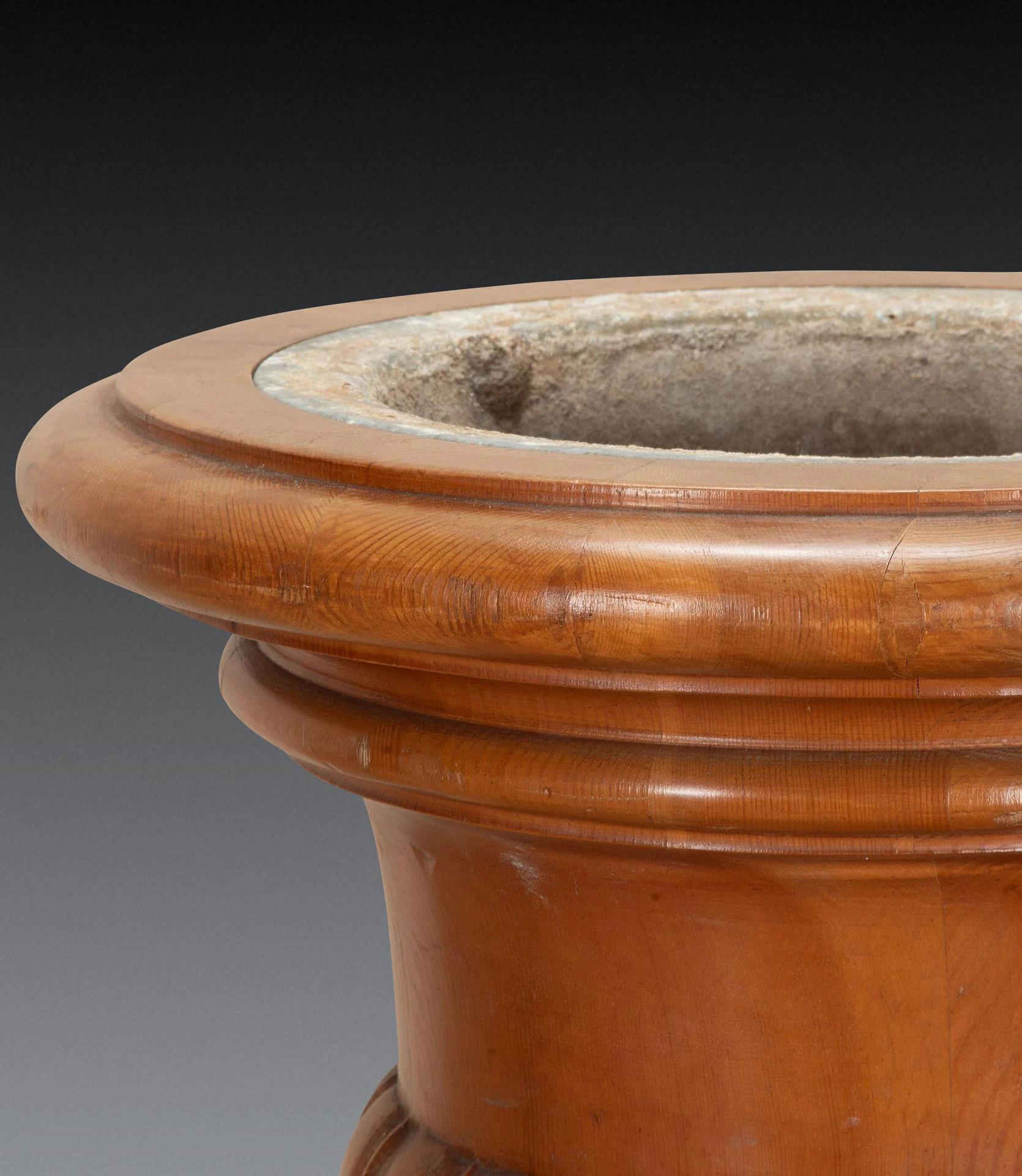 Enfriador de vino/jardinera de pino inglés del siglo XIX Fines del siglo XIX en venta