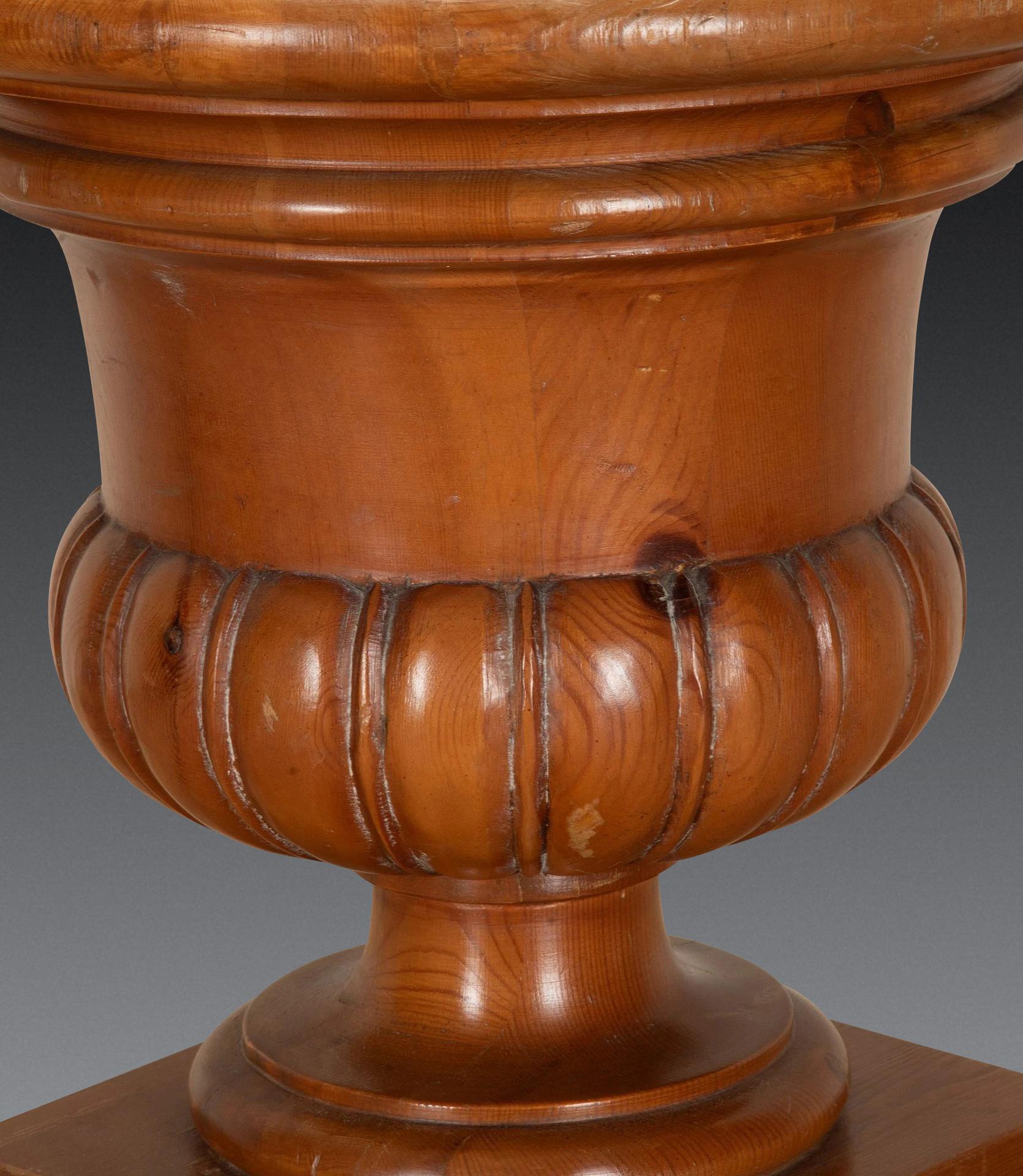 Enfriador de vino/jardinera de pino inglés del siglo XIX Estaño en venta