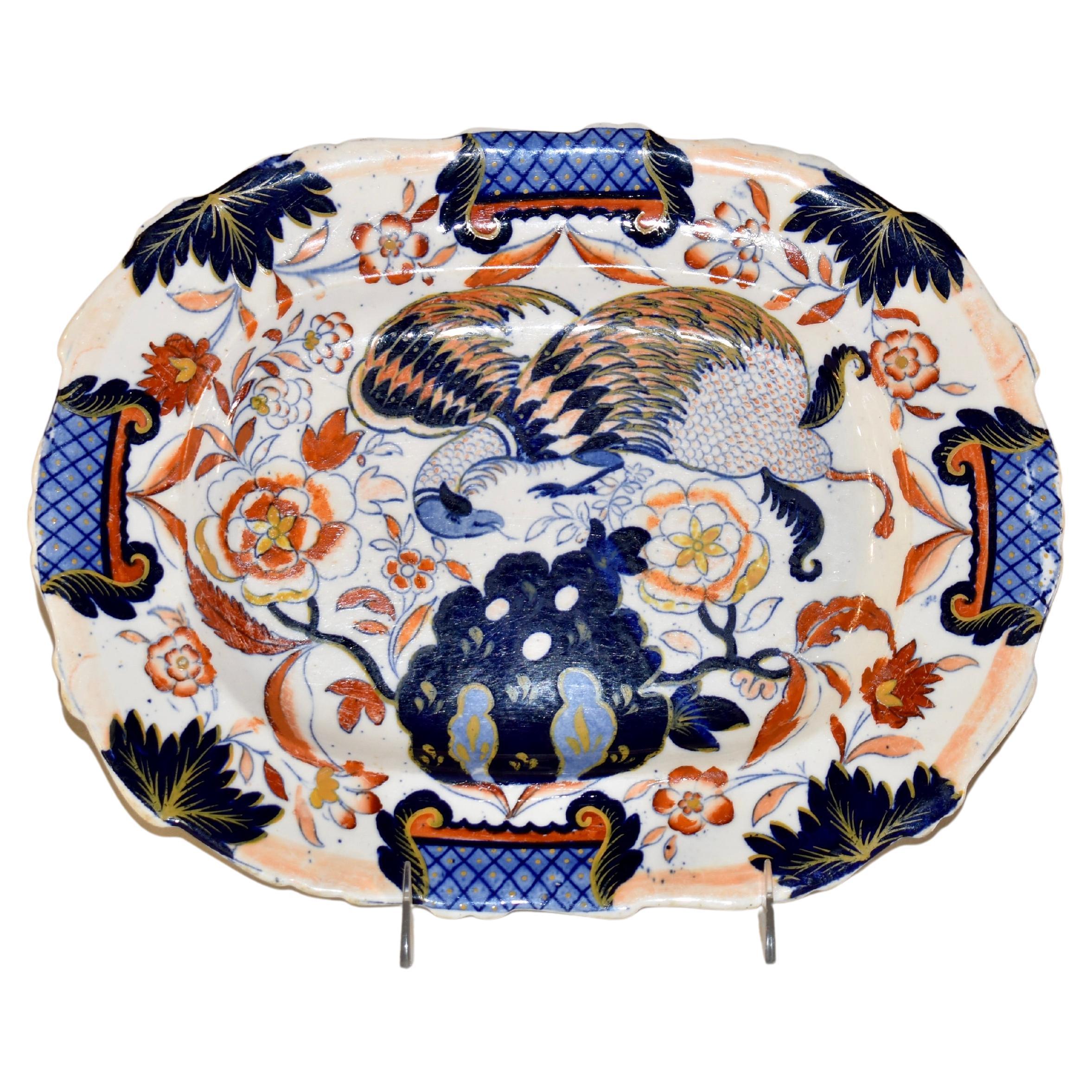 19th Century English Platter For Sale