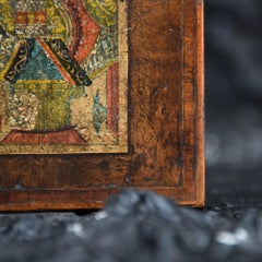 19th Century English Playing Card and Cribbage Box