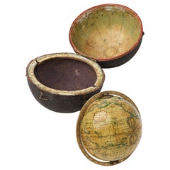 Used 19th Century English Pocket Globe By Newton, London 1817