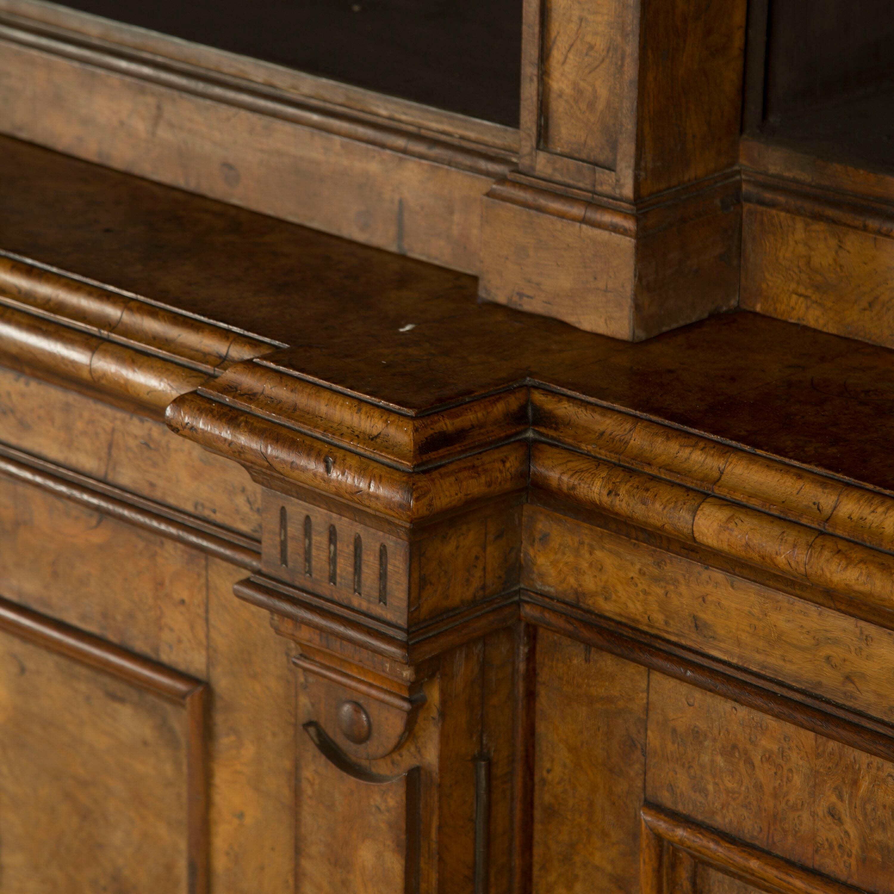 19th Century English Pollard Oak Bookcase In Good Condition In Gloucestershire, GB