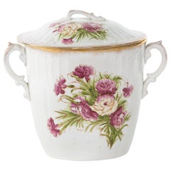 19th Century English Porcelain Lidded Pot