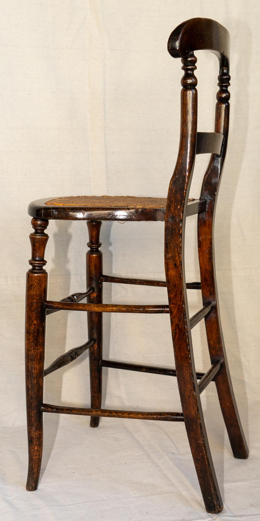 19th Century English Posture/Discipline Chair, Circa 1860 In Good Condition For Sale In San Francisco, CA