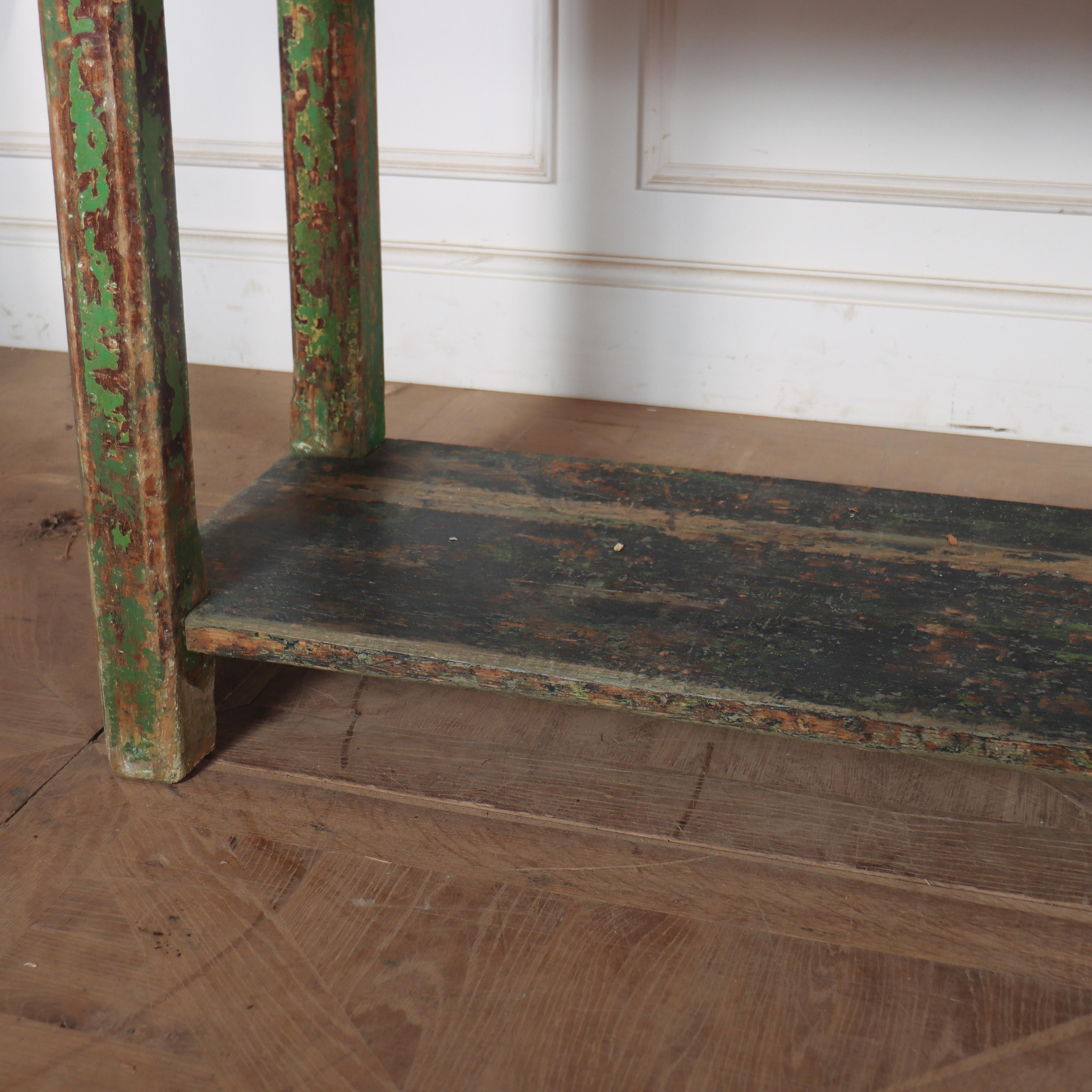 George IV 19th Century English Potboard Dresser Base