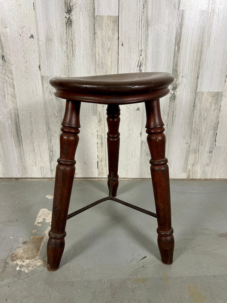 19th Century English Pub Stool For Sale at 1stDibs