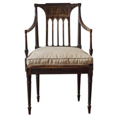 19th Century English Regency Arm Chair