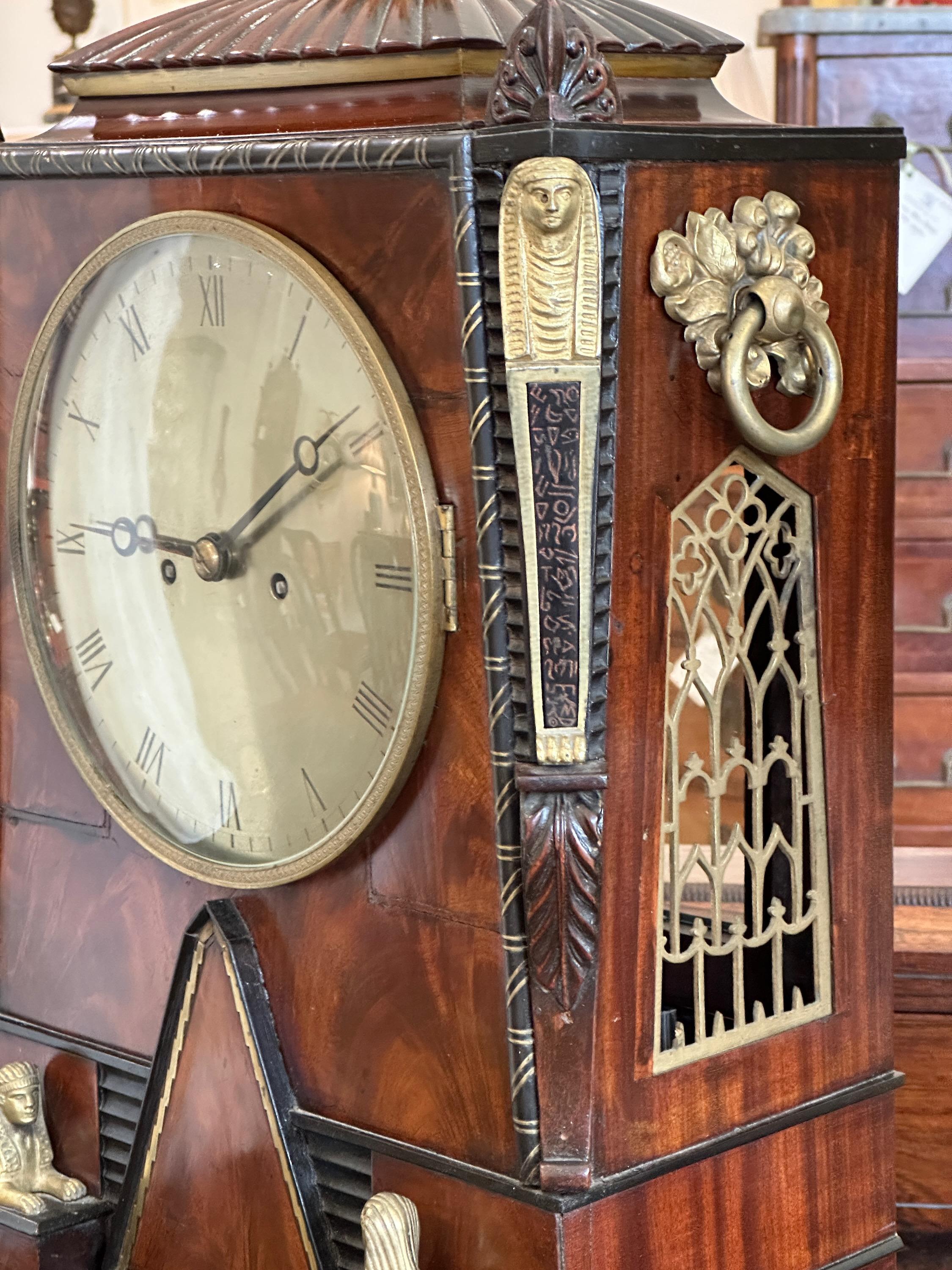Early 19th Century 19th Century English Regency Bracket Clock