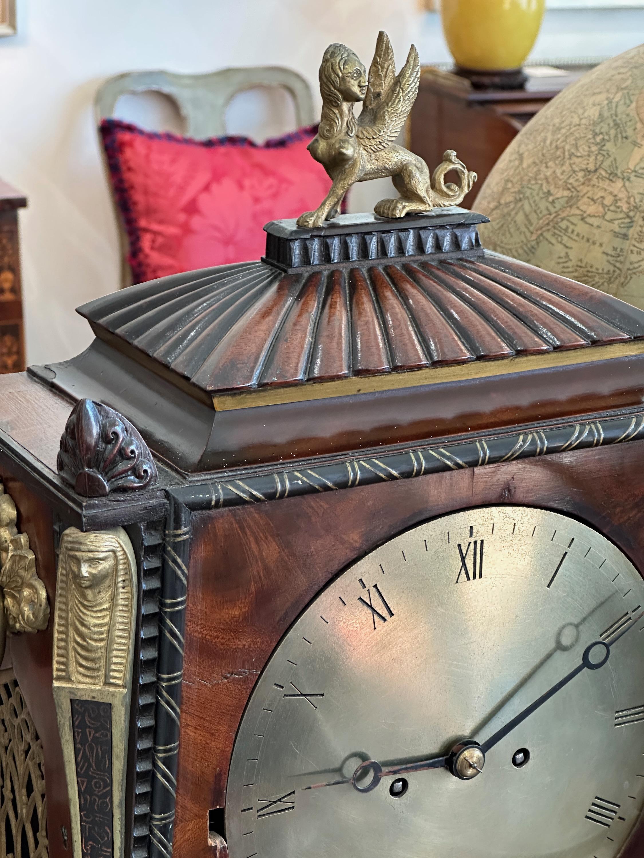 19th Century English Regency Bracket Clock 3