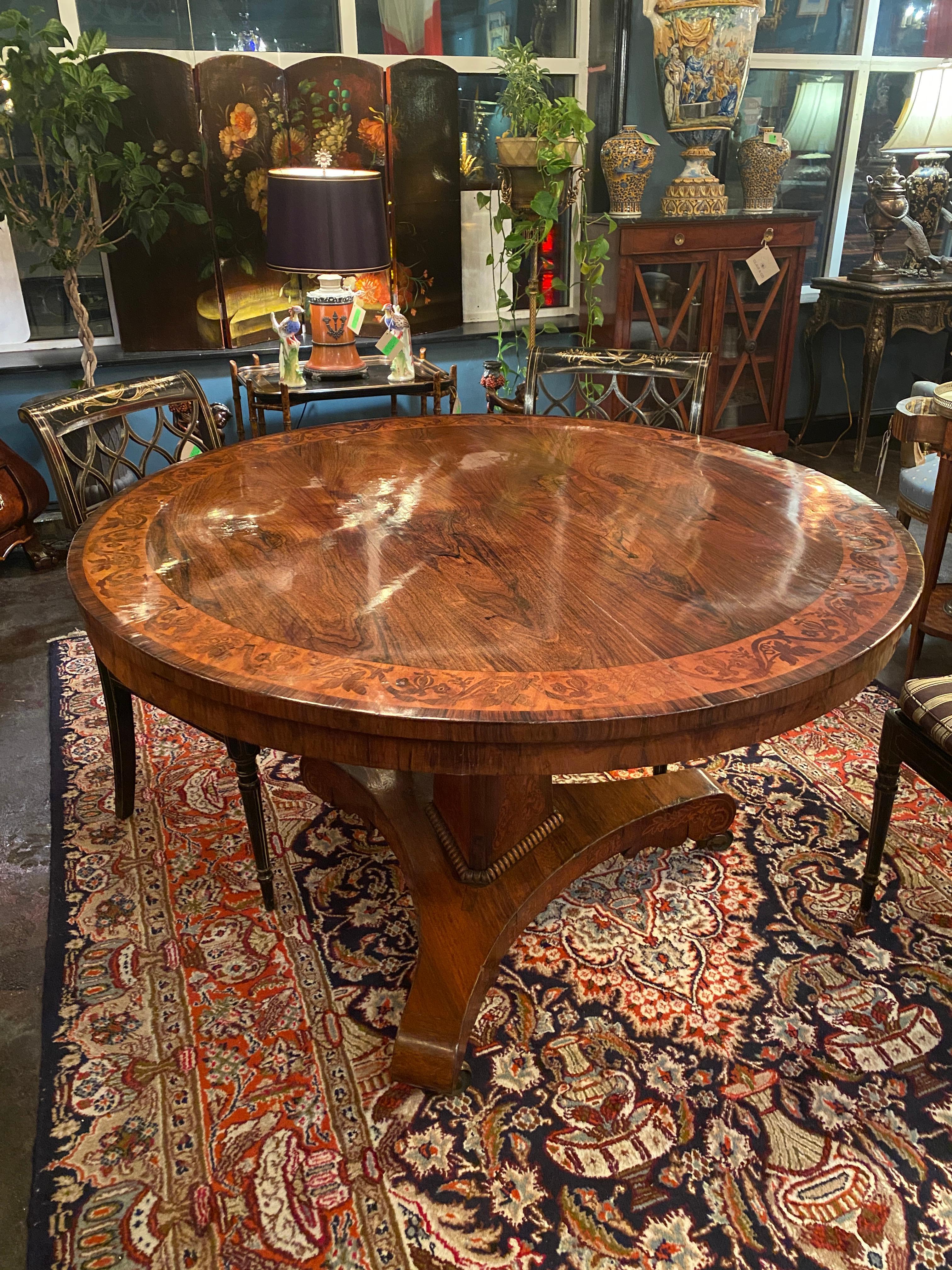 19th Century English Regency Breakfast Table 3