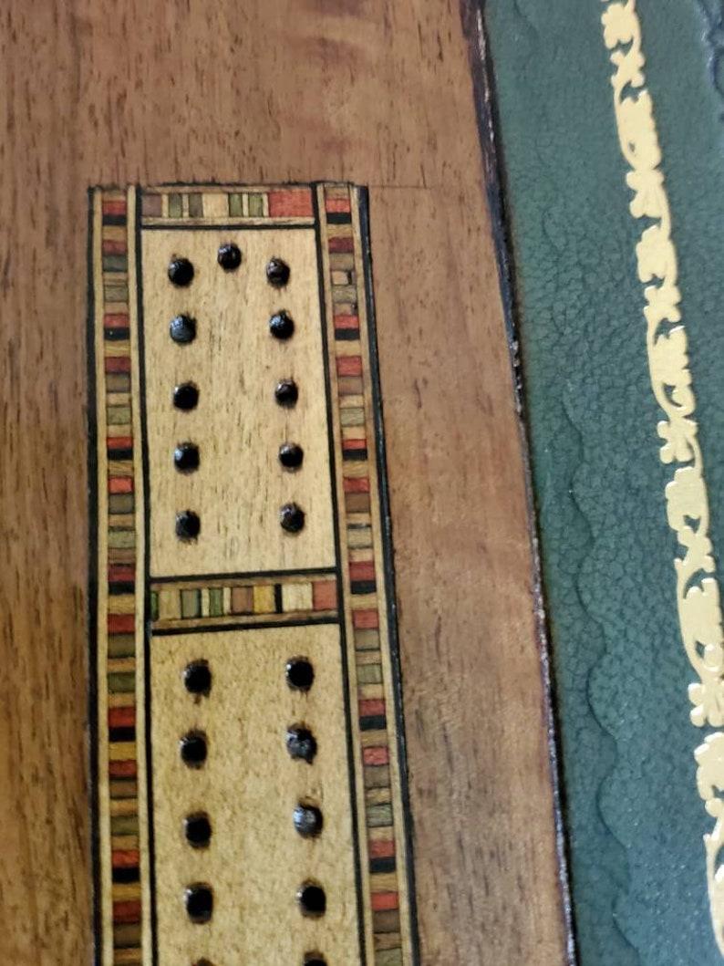 Englischer Regency-Schachbrett-Spieltisch mit Flip-Top aus dem 19. Jahrhundert im Angebot 2