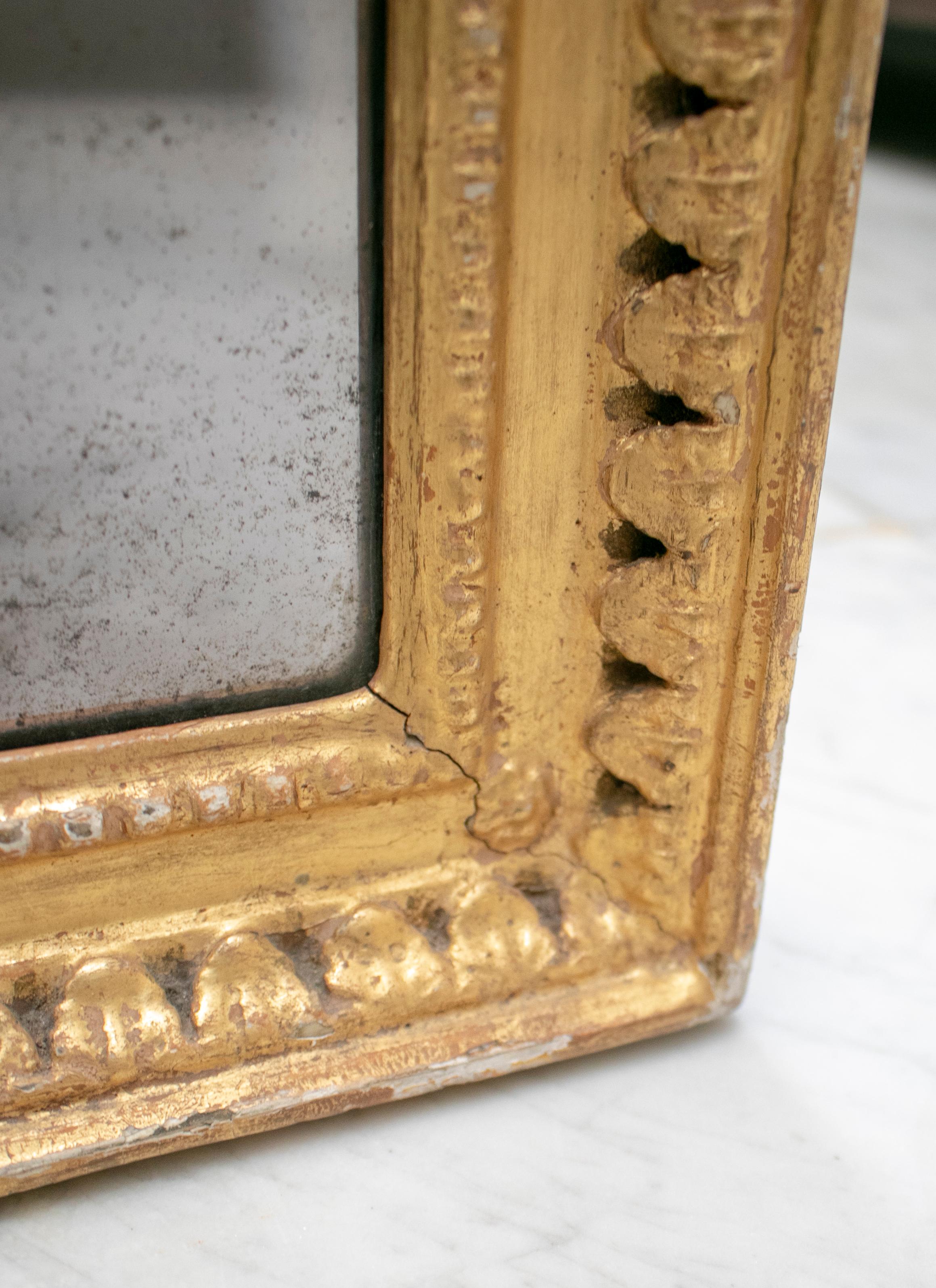 19th Century English Regency Gilt Neoclassical Mirror For Sale 3