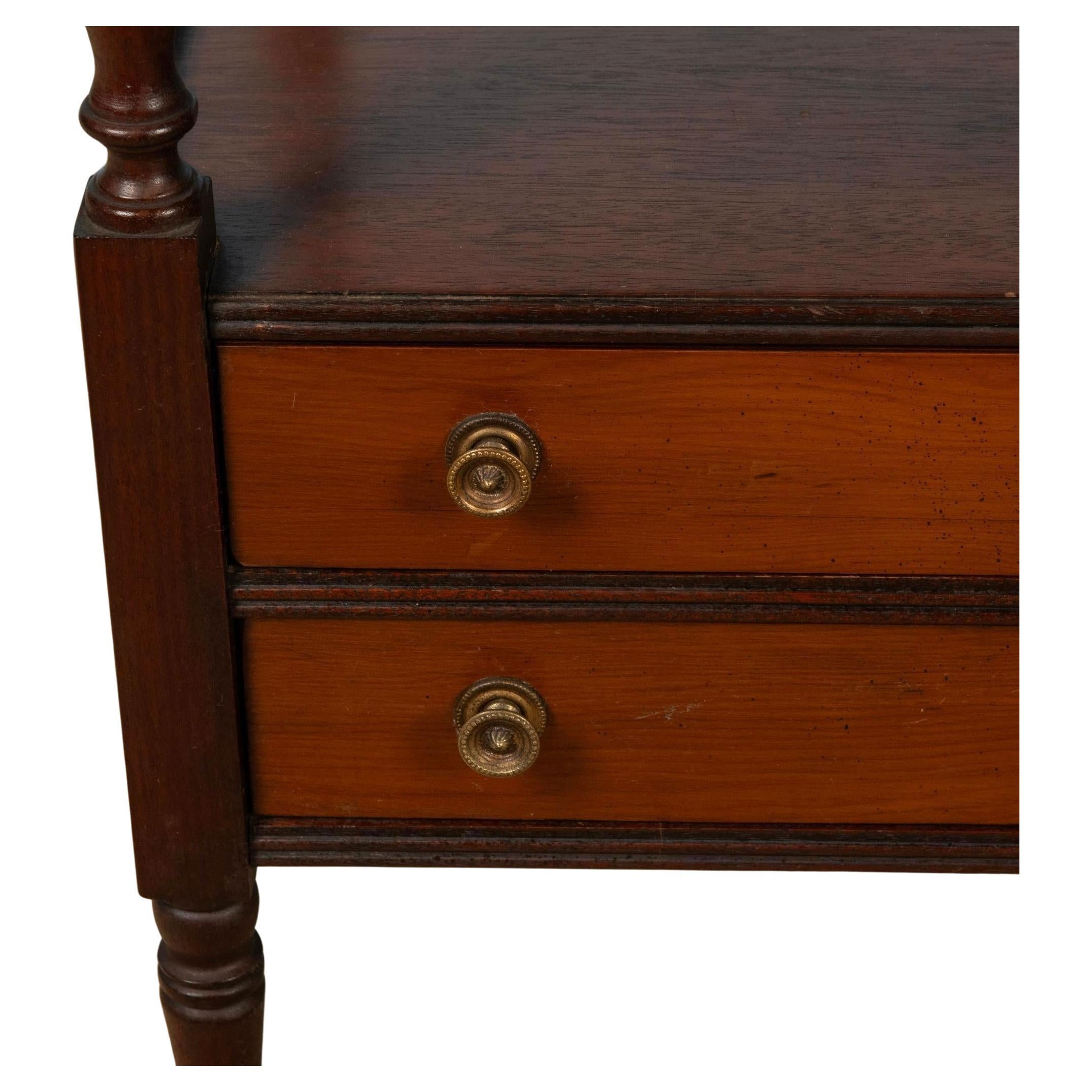 19th Century English Regency Mahogany Etagere 6