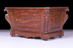 19th Century English Regency Mahogany Open Cellarette Attributed to Gillows