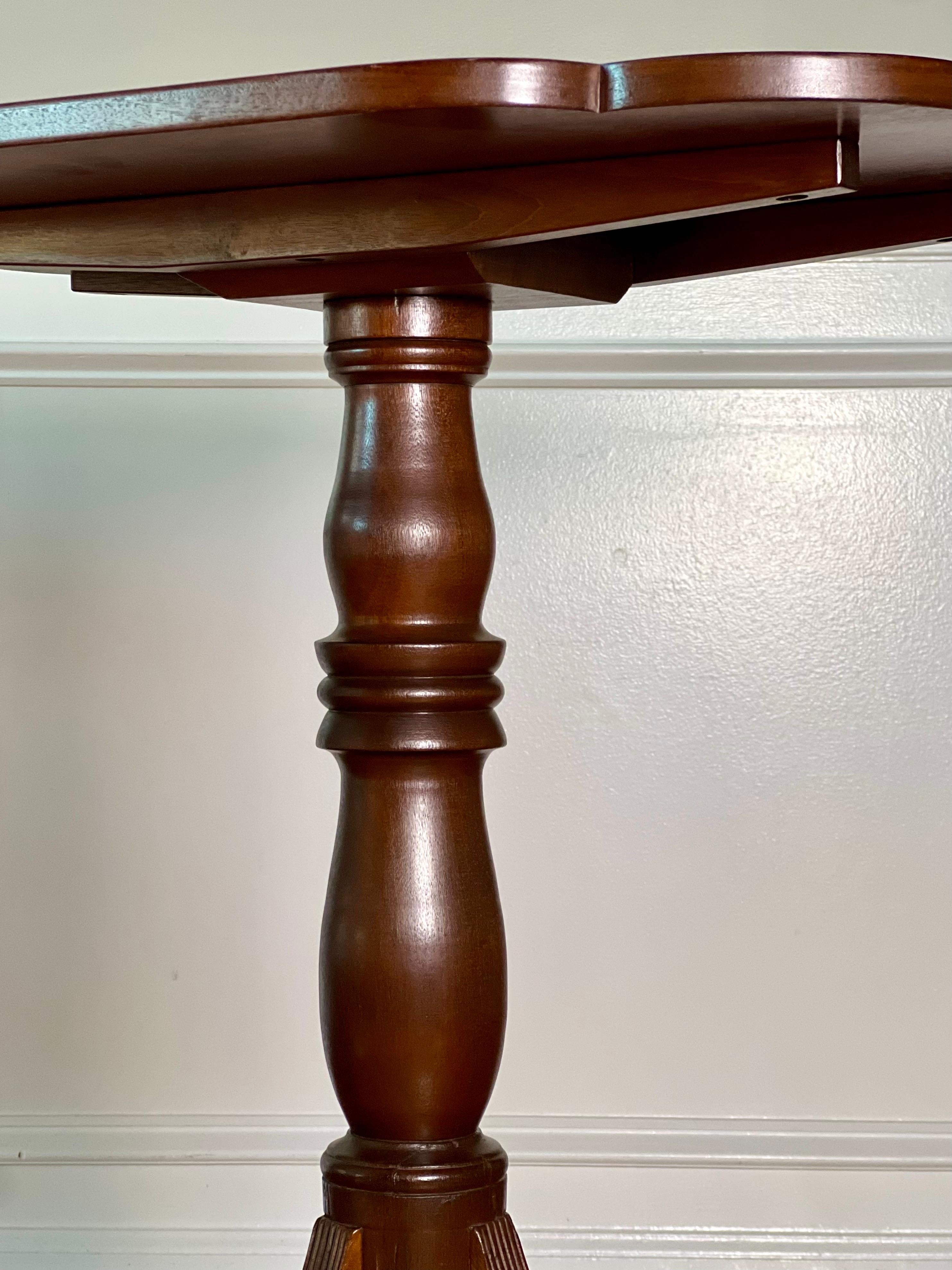 19th Century English Regency Mahogany Tilt-Top Table For Sale 9