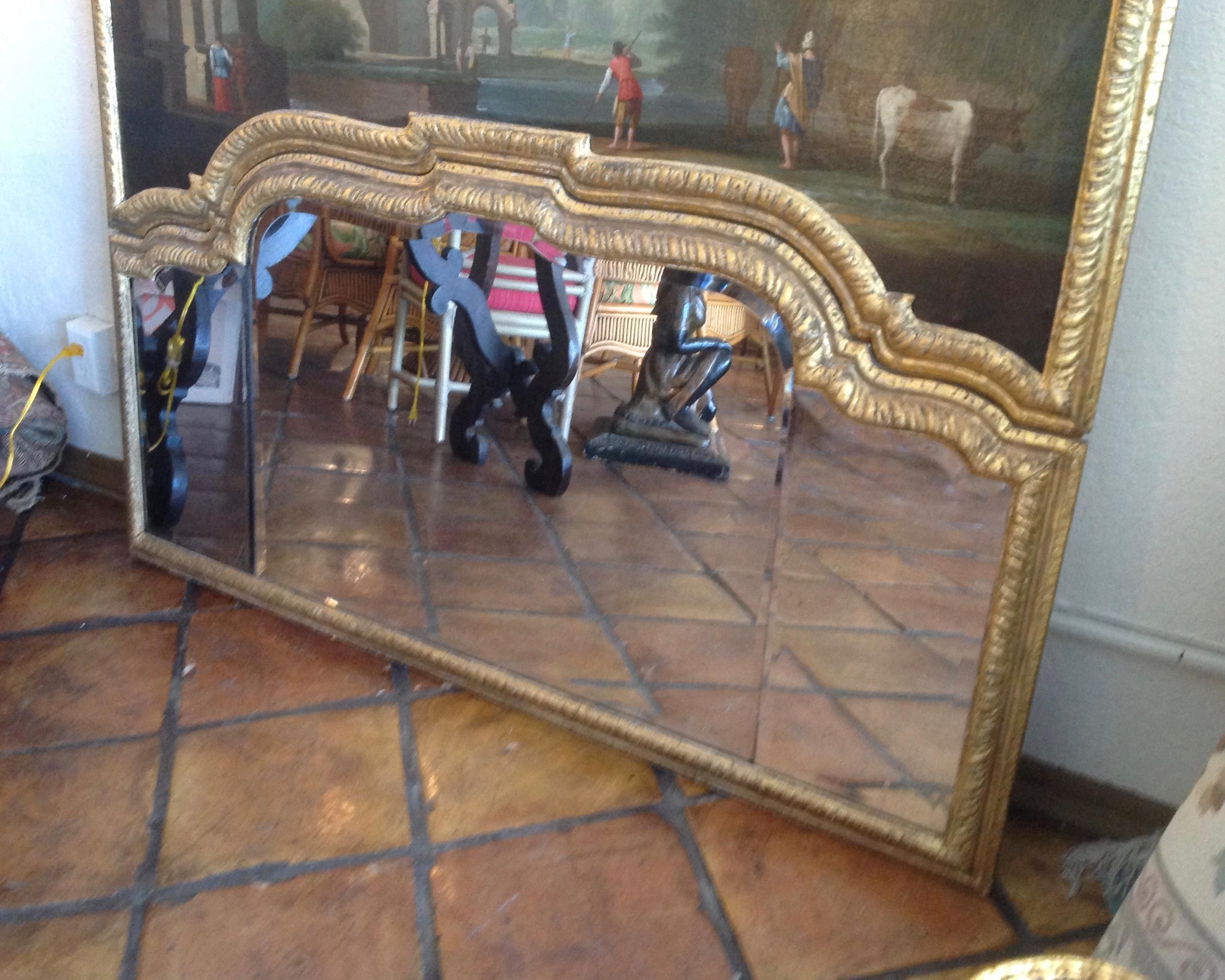 19th Century English Regency Over- Mantel Mirror 7